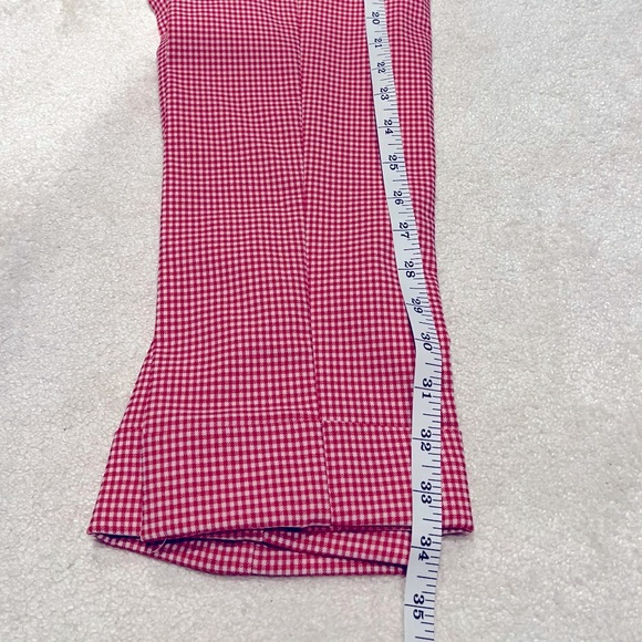 NWOT GINGHAM CUFFED PANTS - Picture 4 of 6